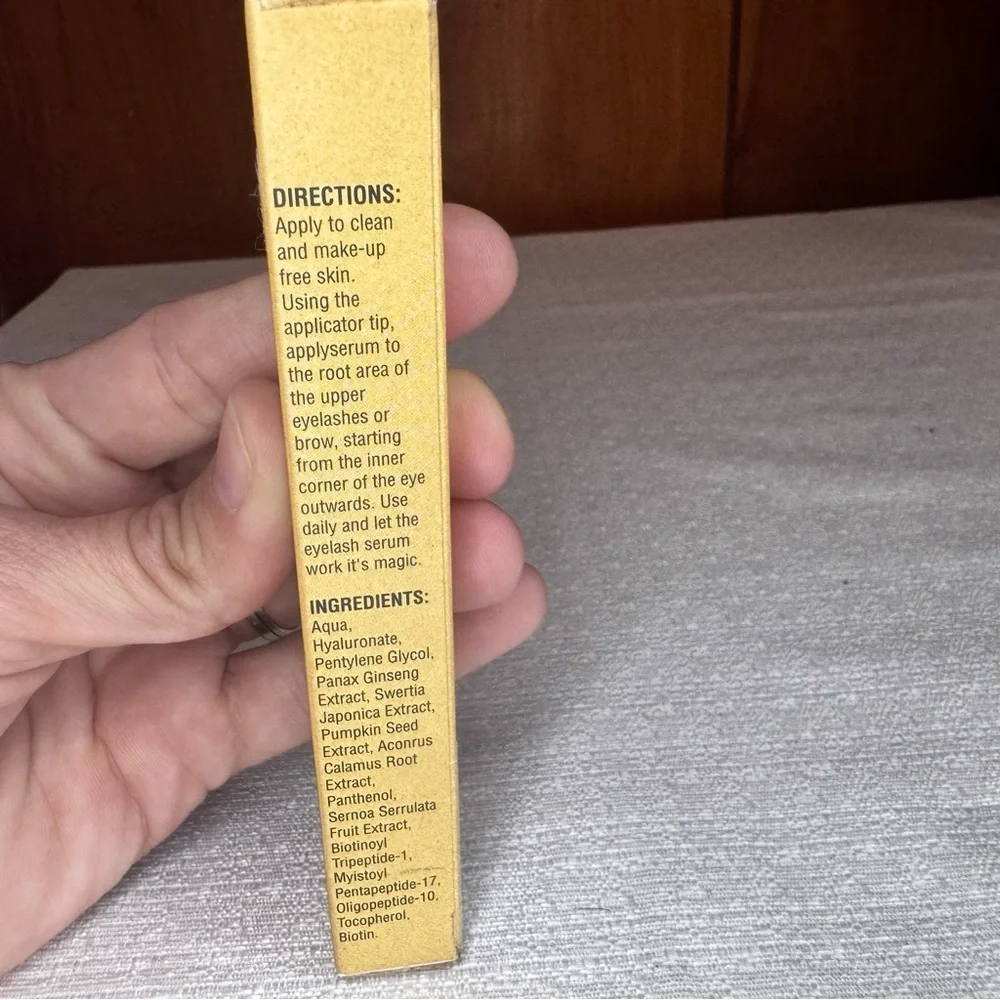 Organic Pink Lash & Brow Enhancing Serum